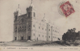 TUNISIE - CARTAGE - REGENCE DE TUNIS - CARTE POSTALE LA PRIMATIALE - LE 3-9-1915. - Cartas & Documentos