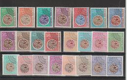 France Préoblitérés 1964-76 Monnaies Gauloises 123 à 145 23 Val ** MNH - 1964-1988