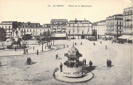 FRANCE - 72 - Le Mans - Place De La République - Carte Postale Ancienne - Le Mans