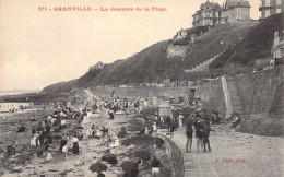 FRANCE - 50 - Granville - La Descente De La Plage - Carte Postale Ancienne - Granville