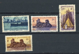 NOUVELLE-CALEDONIE RF - VUES - N°Yt 271+272+273+276 Obli. - Used Stamps