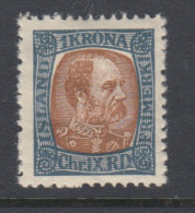 Iceland 1902 - Michel 45 Mint Hinged * - Ongebruikt