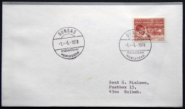 Greenland 1978 LETTER  DUNDAS 1-5-1978 MORIUSSAK ( Lot 854 ) - Briefe U. Dokumente