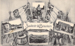 FRANCE - 60 - Beauvais - Souvenir De Beauvais - Carte Postale Ancienne - Beauvais