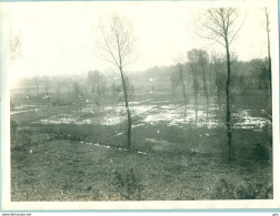 !! Photo (24x18) De Obourg - Inondations  1932 - Mons