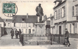 FRANCE - 60 - Beauvais - La Place Et La Statue Ernest-Gérard - Carte Postale Ancienne - Beauvais