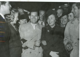 Photo Albert Préjean Du 19 Octobre 1938,départ Pour Hollywood - Photos