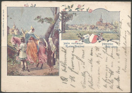 Carte P De 1899 ( Payerne ( Piéce Historique -Reine Berthe ) - Payerne