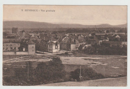 68 - HUNINGUE - HUNINGEN - Vue Generale - Cpa - Haut Rhin - Huningue