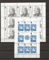 2005 MNH Denmark Mi 1396-97 Kleinbogen - Blocks & Kleinbögen