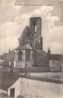 BELGIQUE - WIERS - L' Eglise Incendiée Vue De La Place - Carte Postale Ancienne - Altri & Non Classificati