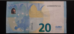 20 Euro France U033 A1 Circulated - 20 Euro