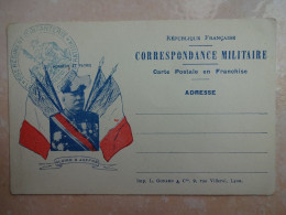 CARTE Correspondance Militaire JOFFRE Cachet Tampon 56 Ième Régiment D'infanterie - Otros & Sin Clasificación