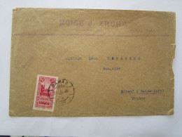 Lettre De Syrie Pour La France 1925 Tarif Imprimé - Briefe U. Dokumente