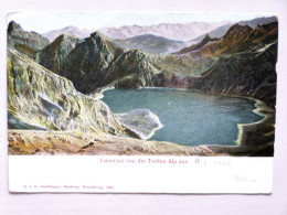 LÜNERSEE Von Der Todten Alp Aus / VORARLBERG - 1906, AK Farbig, Gest.: BLUDENZ / BRAND, Gel. Nach ST.GALLEN / SCHWEIZ - Bludenz