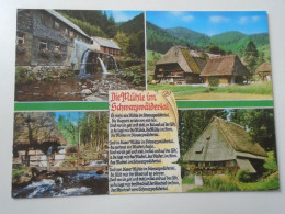 D194654  Österreich  -Water Mills - Wassermühle  - Schwarzwald - Moulins à Eau