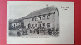 Gruss Aus Kruth , Restaurant  Et Marchand  De Bois Xavier Munsch - Soultz