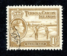 3277 BCx 1938 Scott #86 Used ++Lower Bids 20% Off++ - Turks And Caicos