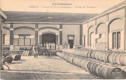 FRANCE - 51 - EPERNAY - Travail Du Vin De Champagne - Arrivée Des Tonneaux - Carte Postale Ancienne - Epernay