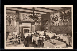 Torino 1936 Ristorante / Taverna DANTESCA Affreschi Sala Viaggiata Per Roma - Cafés, Hôtels & Restaurants
