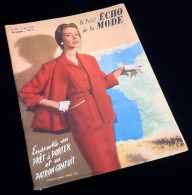 Le Petit Echo De La Mode   29 Mai 1954   N° 19   (285x210)mm - Fashion