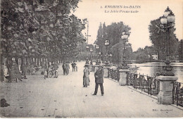 FRANCE - 95 - ENGHIENS LES BAINS - La Jetée Promenade - Edit Gauherel - Carte Postale Ancienne - Enghien Les Bains