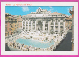 290522 / Italy - Roma (Rome) - Trevi Fountain Fontana Di Trevi By Nicola Salvi , Sluptor PC 14/32 Italia Italie - Fontana Di Trevi