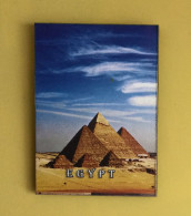 Egypt Pyramids Fridge Magnet, Souvenir From Egypt - Tourism