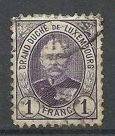 LUXEMBOURG Luxemburg 1893 Michel 64 D O - 1895 Adolphe Rechterzijde