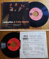 RARE French EP 45t RPM BIEM (7") AMALIA RODRIGUES «A L'Olympia» (1958) - Verzameluitgaven