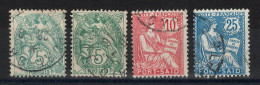 Port Said - YV 24 / 24a / 25 / 28 Oblitérés , Cote 8,75 Euros - Gebraucht