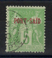 Port Said - YV 5 Oblitere , Type I , Cote 5 Euros - Gebruikt