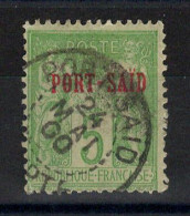 Port Said - YV 5 Oblitere , Type I , Cote 5 Euros - Used Stamps