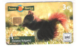 Spain - P-531 - Fauna Iberica - Ardilla - Eichhörnchen - Squirrel - Mint In Blister - NSB - Private Issues