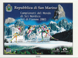 2003 MNH San Marino Mi Block 32 Postfris** - Ungebraucht