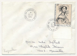 TAAF - Env. Aff 2,00 Adèle Dumont D'Urville, Obl Port Aux Français Kerguelen 15/12/1984 - Briefe U. Dokumente
