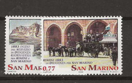 2003 MNH San Marino Mi 2103-04 Postfris** - Ungebraucht