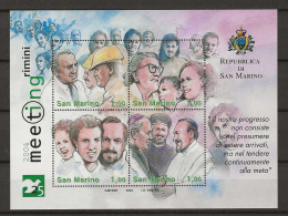 2004 MNH San Marino Mi Block 35 Postfris** - Ungebraucht