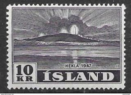 1948 Mnh ** Iceland Volcano 40 Euros - Unused Stamps