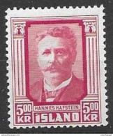 1954 Iceland Mnh ** 20 Euros - Neufs