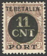 Nederland 1924 Postpakket-verrekenzegel 1A Gestempeld/used Tanding/Perforation 12 1/2 - Andere & Zonder Classificatie