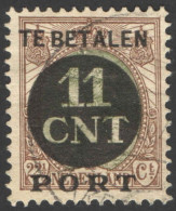 Nederland 1924 Postpakket-verrekenzegel 1A Gestempeld/used Tanding/Perforation 12 1/2 - Otros & Sin Clasificación