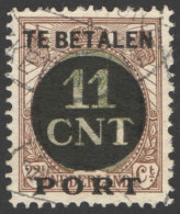 Nederland 1924 Postpakket-verrekenzegel 1A Gestempeld/used Tanding/Perforation 12 1/2 - Altri & Non Classificati