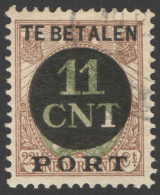 Nederland 1924 Postpakket-verrekenzegel 1A Gestempeld/used Tanding/Perforation 12 1/2 - Altri & Non Classificati