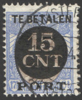 Nederland 1924 Postpakket-verrekenzegel 2A Gestempeld/used Tanding/Perforation 12 1/2 - Altri & Non Classificati