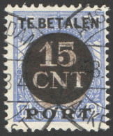 Nederland 1924 Postpakket-verrekenzegel 2A Gestempeld/used Tanding/Perforation 12 1/2 - Andere & Zonder Classificatie