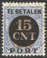 Nederland 1924 Postpakket-verrekenzegel 2A Gestempeld/used Tanding/Perforation 12 1/2 - Sonstige & Ohne Zuordnung