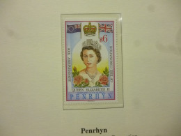 PENRHYN 40TH ANNIVERSARY CORONATION MINT STAMPS - Penrhyn