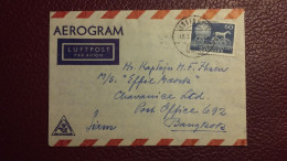 Denmark Airmail To Siam, Aerogram - Luftpost
