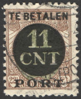 Nederland 1924 Postpakket-verrekenzegel 1B Gestempeld/used Tanding/Perforation 11 1/2 X 11 - Otros & Sin Clasificación